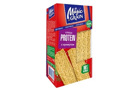 Хлебцы PROTEIN с кунжутом ТМ MAGIC GRAIN